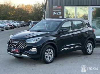 Chery, Tiggo 4 Pro, 1500, 122, бензин, внедорожник, вариатор, передний привод, среднее состояние, левый, черный, 1 579 000 ₽