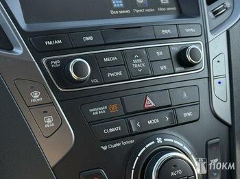 Hyundai, Santa Fe, 2200, 200, дизель, внедорожник, автомат, полный привод, среднее состояние, левый, черный, 2 200 000 ₽