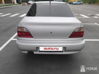 Daewoo, Nexia, 1500, 85, бензин, седан, механика, передний привод, среднее состояние, левый, серебряный, 200 000 ₽