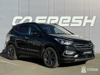Hyundai, Santa Fe, 2200, 200, дизель, внедорожник, автомат, полный привод, среднее состояние, левый, черный, 2 200 000 ₽