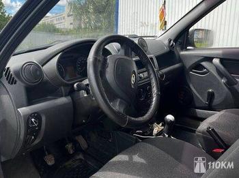 ВАЗ (Lada), Granta, 1600, 82, бензин, седан, механика, передний привод, среднее состояние, левый, черный, 250 000 ₽