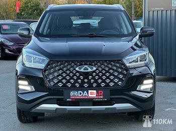 Chery, Tiggo 4 Pro, 1500, 122, бензин, внедорожник, вариатор, передний привод, среднее состояние, левый, черный, 1 579 000 ₽