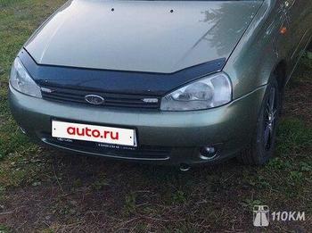ВАЗ (Lada), Kalina, 1600, 84, бензин, универсал, механика, передний привод, среднее состояние, левый, зеленый, 260 000 ₽