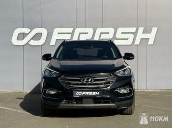 Hyundai, Santa Fe, 2200, 200, дизель, внедорожник, автомат, полный привод, среднее состояние, левый, черный, 2 200 000 ₽