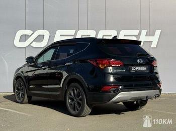 Hyundai, Santa Fe, 2200, 200, дизель, внедорожник, автомат, полный привод, среднее состояние, левый, черный, 2 200 000 ₽