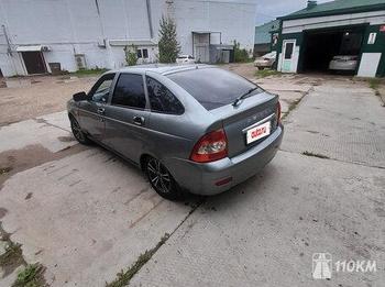 ВАЗ (Lada), Priora, 1600, 87, бензин, хэтчбек, механика, передний привод, среднее состояние, левый, серый, 230 000 ₽