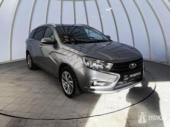 ВАЗ (Lada), Vesta, 1600, 122, бензин, универсал, механика, передний привод, среднее состояние, левый, серый, 870 000 ₽