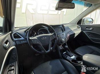 Hyundai, Santa Fe, 2200, 200, дизель, внедорожник, автомат, полный привод, среднее состояние, левый, черный, 2 200 000 ₽