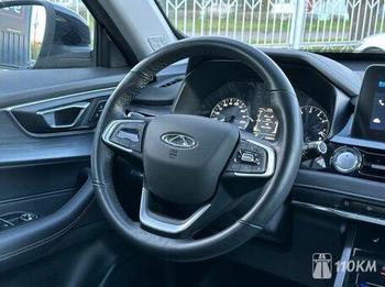 Chery, Tiggo 4 Pro, 1500, 122, бензин, внедорожник, вариатор, передний привод, среднее состояние, левый, черный, 1 579 000 ₽