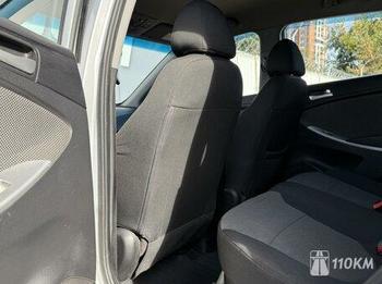 Hyundai, Solaris, 1400, 123, бензин, хэтчбек, механика, передний привод, среднее состояние, левый, серебряный, 725 000 ₽