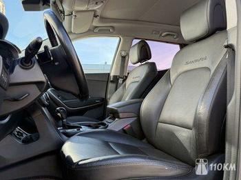 Hyundai, Santa Fe, 2200, 200, дизель, внедорожник, автомат, полный привод, среднее состояние, левый, черный, 2 200 000 ₽