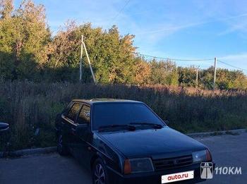 ВАЗ (Lada), 21099, 1500, 78, бензин, седан, механика, передний привод, среднее состояние, левый, зеленый, 230 000 ₽
