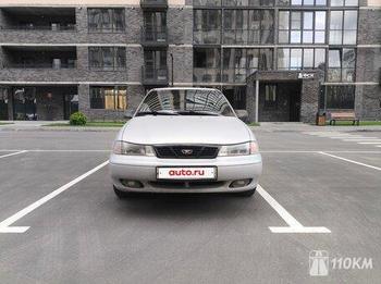 Daewoo, Nexia, 1500, 85, бензин, седан, механика, передний привод, среднее состояние, левый, серебряный, 200 000 ₽