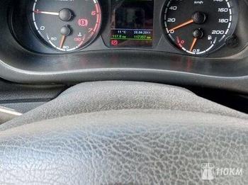 ВАЗ (Lada), Kalina, 1600, 84, бензин, универсал, механика, передний привод, среднее состояние, левый, белый, 320 000 ₽