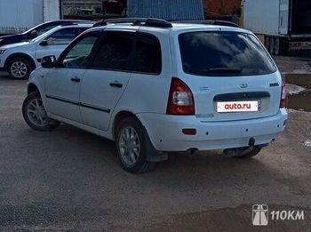 ВАЗ (Lada), Kalina, 1600, 84, бензин, универсал, механика, передний привод, среднее состояние, левый, белый, 320 000 ₽