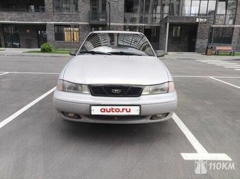 Daewoo, Nexia, 1500, 85, бензин, седан, механика, передний привод, среднее состояние, левый, серебряный, 200 000 ₽