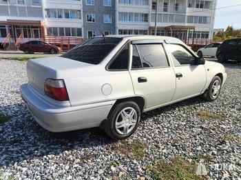 Daewoo, Nexia, 1500, 85, бензин, седан, механика, передний привод, среднее состояние, левый, серебряный, 200 000 ₽