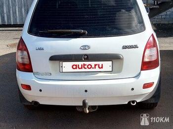 ВАЗ (Lada), Kalina, 1600, 84, бензин, универсал, механика, передний привод, среднее состояние, левый, белый, 320 000 ₽