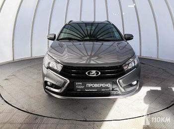 ВАЗ (Lada), Vesta, 1600, 122, бензин, универсал, механика, передний привод, среднее состояние, левый, серый, 870 000 ₽