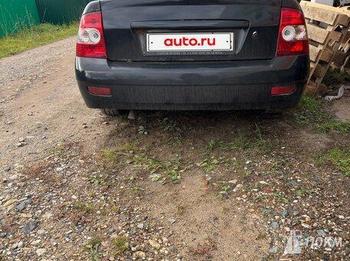 ВАЗ (Lada), Priora, 1600, 98, бензин, седан, механика, передний привод, среднее состояние, левый, черный, 210 000 ₽